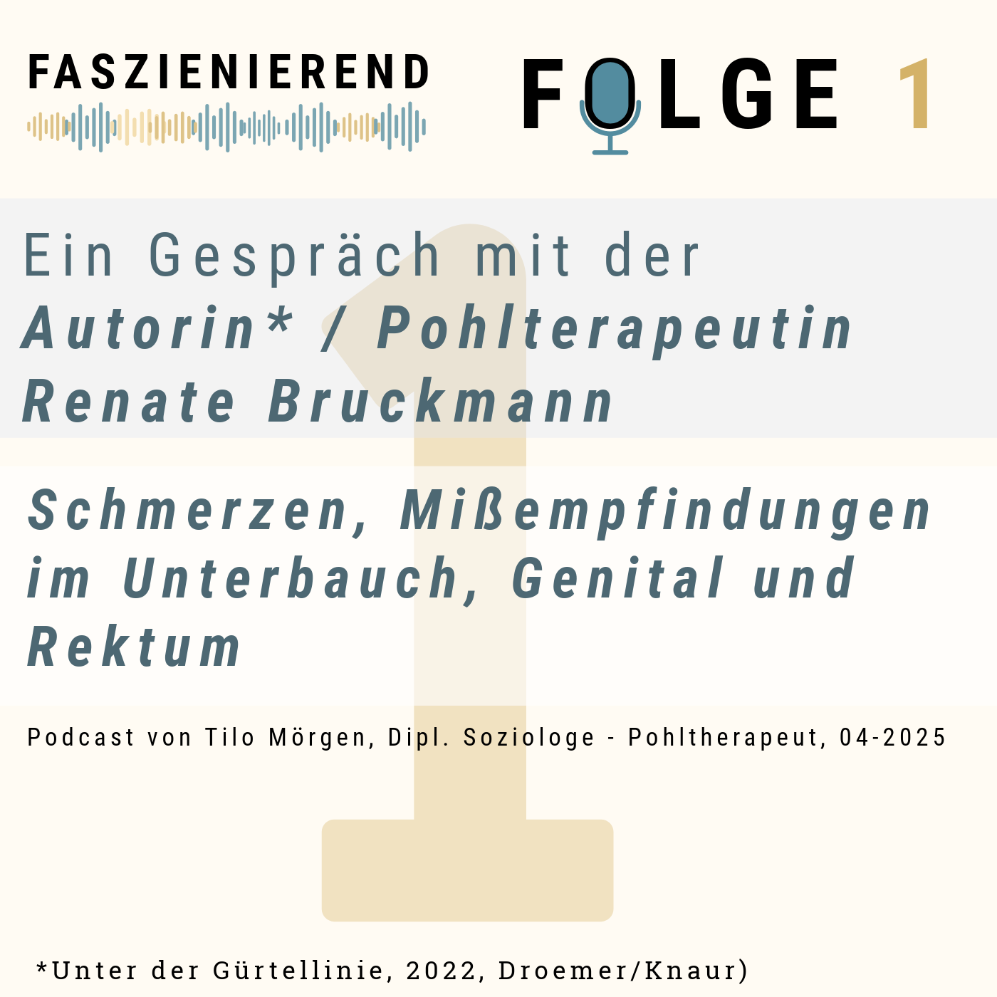 Nr. 1 - Beckentherapie - Beschwerden unter der Gürtellinie